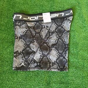Jordan Dri-Fit Black Snake Print tight-fitting shortie shorts Plus Size 2XL NWT